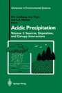 Cover: Acidic Precipitation - Springer