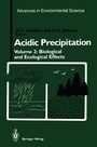 Cover: Acidic Precipitation - Springer