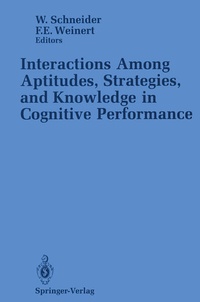 Enlarge image Cover: Interactions Among Aptitudes, Strategies, and knowledge in Cognitive Performance - Springer