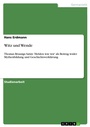 Cover: Witz und Wende - Grin Verlag
