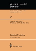 Cover: Statistical Modelling - Springer