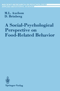 Enlarge image Cover: A Social-Psychological Perspective on Food-Related Behavior - Springer