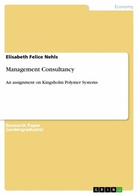 Abbildung von: Management Consultancy - GRIN Verlag
