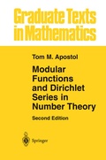 Cover: Modular Functions and Dirichlet Series in Number Theory - Springer