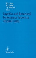 Cover: Cognitive and Behavioral Performance Factors in Atypical Aging - Springer