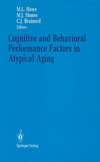 Enlarge image Cover: Cognitive and Behavioral Performance Factors in Atypical Aging - Springer