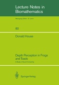 Cover: Depth Perception in Frogs and Toads - Springer