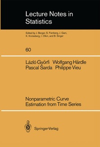 Enlarge image Cover: Nonparametric Curve Estimation from Time Series - Springer