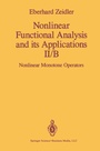 Cover: Nonlinear Functional Analysis and its Applications - Springer