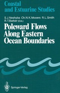Cover: Poleward Flows Along Eastern Ocean Boundaries - Springer