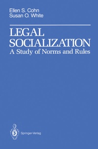 Enlarge image Cover: Legal Socialization - Springer