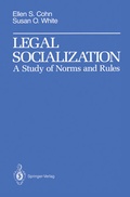 Cover: Legal Socialization - Springer