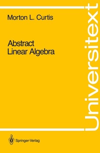 Abbildung von: Abstract Linear Algebra - Springer