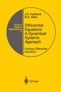 Cover: Differential Equations: A Dynamical Systems Approach - Springer
