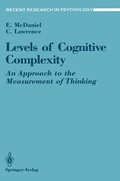 Cover: Levels of Cognitive Complexity - Springer