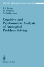 Cover: Cognitive and Psychometric Analysis of Analogical Problem Solving - Springer
