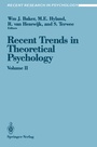 Cover: Recent Trends in Theoretical Psychology - Springer
