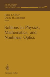Enlarge image Cover: Solitons in Physics, Mathematics, and Nonlinear Optics - Springer