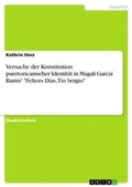 Cover: Versuche der Konstitution puertoricanischer Identitaet in Magali Garcia Ramis' "Felices Dias, Tio Sergio" - Grin Verlag