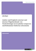 Cover: Analyse und Vergleich externer und interner Fluegelmerkmale von Teichrohrsaenger Acrocephalus scirpaceus und Rohrammer Emberiza schoeniclus - Grin Verlag