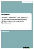 Cover: Wert- und Normentwicklung m&auml;nnlicher verhaltensauff&auml;lliger Hauptsch&uuml;ler und M&ouml;glichkeiten sozialp&auml;dagogischer Identit&auml;tsarbeit - GRIN Verlag