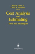 Cover: Cost Analysis and Estimating - Springer