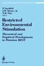 Cover: Restricted Environmental Stimulation - Springer