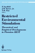 Cover: Restricted Environmental Stimulation - Springer