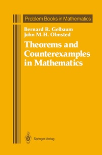 Enlarge image Cover: Theorems and Counterexamples in Mathematics - Springer