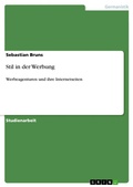 Cover: Stil in der Werbung - GRIN Verlag