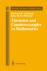 Enlarge image Cover: Theorems and Counterexamples in Mathematics - Springer