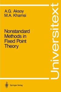 Enlarge image Cover: Nonstandard Methods in Fixed Point Theory - Springer
