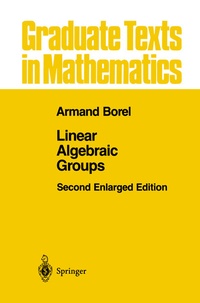 Abbildung von: Linear Algebraic Groups - Springer