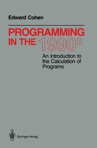 Enlarge image Cover: Programming in the 1990s - Springer