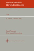 Cover: Fault-Tolerant Distributed Computing - Springer