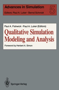 Enlarge image Cover: Qualitative Simulation Modeling and Analysis - Springer