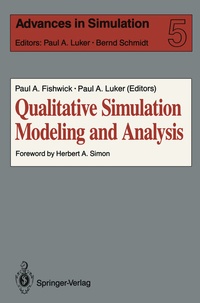 Enlarge image Cover: Qualitative Simulation Modeling and Analysis - Springer