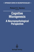 Cover: Cognitive Microgenesis - Springer