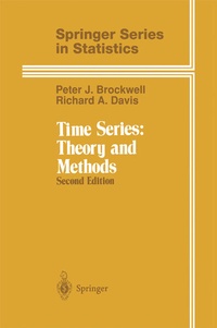 Enlarge image Cover: Time Series: Theory and Methods - Springer