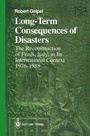Cover: Long-Term Consequences of Disasters - Springer