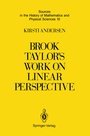 Cover: Brook Taylor's Work on Linear Perspective - Springer