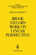 Cover: Brook Taylor's Work on Linear Perspective - Springer