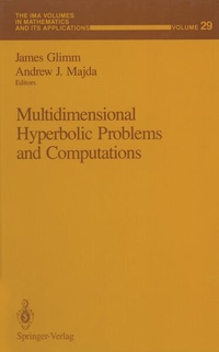 Enlarge image Cover: Multidimensional Hyperbolic Problems and Computations - Springer