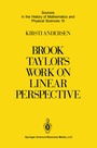 Cover: Brook Taylor's Work on Linear Perspective - Springer