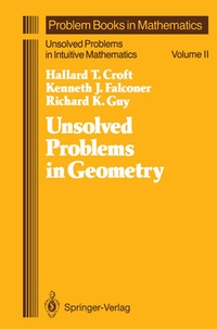 Enlarge image Cover: Unsolved Problems in Geometry - Springer