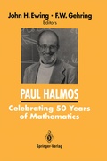 Cover: PAUL HALMOS Celebrating 50 Years of Mathematics - Springer