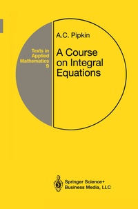Abbildung von: A Course on Integral Equations - Springer