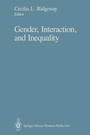 Cover: Gender, Interaction, and Inequality - Springer