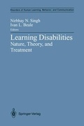 Cover: Learning Disabilities - Springer