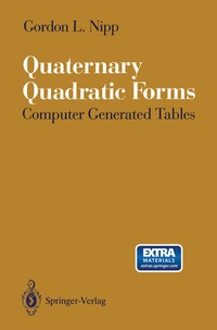 Abbildung von: Quaternary Quadratic Forms - Springer